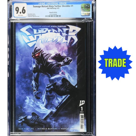 Teenage Mutant Ninja Turtles Shredder: #1 [UltraRaw26 CGC 9.6 Shopville Exclusive] 2025 Comics IDW Publishing