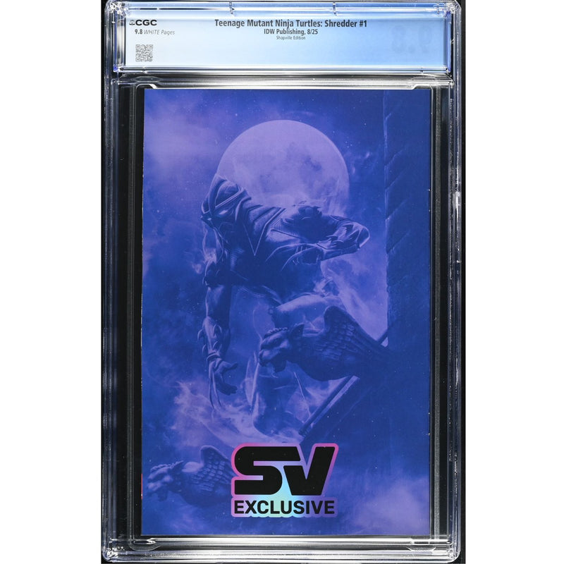 Teenage Mutant Ninja Turtles Shredder: #1 [UltraRaw26 CGC 9.8 Shopville Exclusive] 2025 Comics IDW Publishing