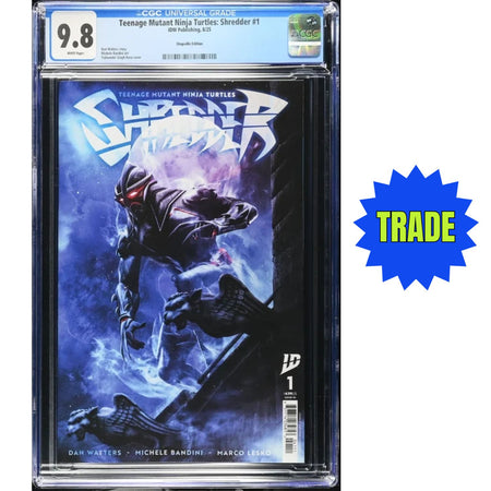 Teenage Mutant Ninja Turtles Shredder: #1 [UltraRaw26 CGC 9.8 Shopville Exclusive] 2025 Comics IDW Publishing