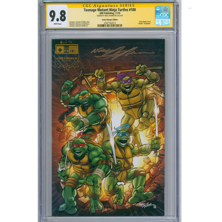 TMNT: #100 [Neal Adams CGC 9.8 Signature Series Game Changer Edition] 2019 Comics IDW Publishing