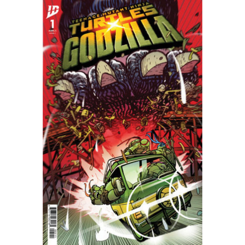 Teenage Mutant Ninja Turtles X Godzilla: #1 [Baldemar Rivas CVR C] 2025 Comics IDW Publishing