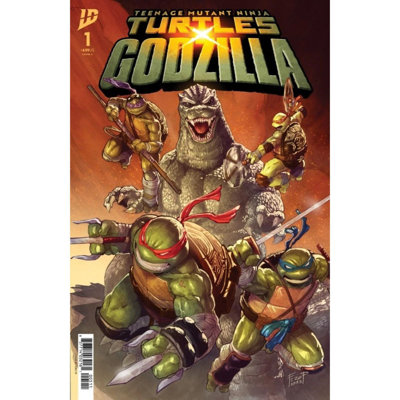 Teenage Mutant Ninja Turtles X Godzilla: #1 [Fero Pe CVR A] 2025 Comics IDW Publishing