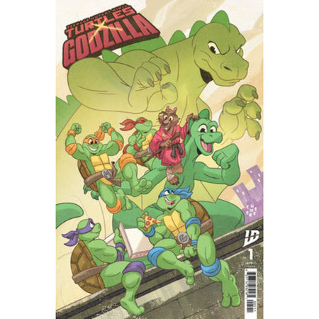 Teenage Mutant Ninja Turtles X Godzilla: #1 [Sean Galloway CVR D] 2025 Comics IDW Publishing