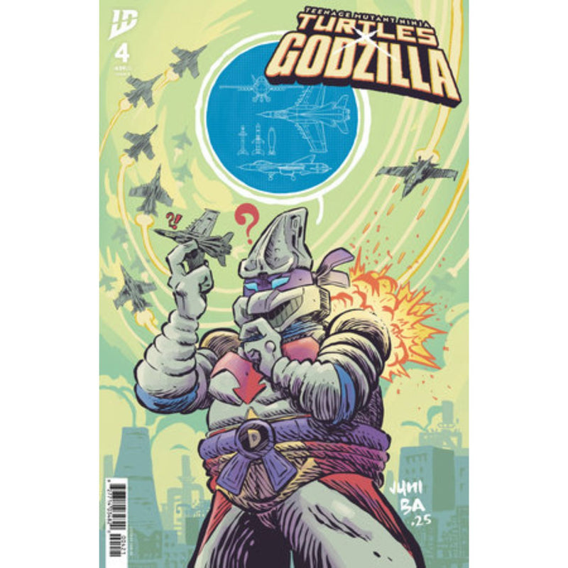 Teenage Mutant Ninja Turtles X Godzilla: #4 [Juni Ba CVR B] 2025 Comics IDW Publishing
