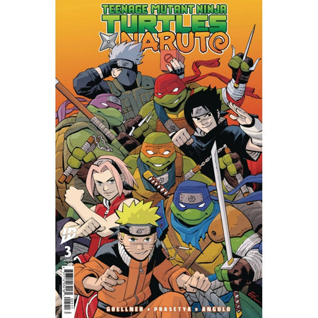 Teenage Mutant Ninja Turtles X NAruto: #3 [Ethan Young CVR D] 2025 Comics IDW Publishing