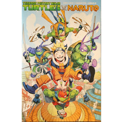 Teenage Mutant Ninja Turtles X Naruto: #1 2 3 4 [CVR A Set] 2024 Comics IDW Publishing