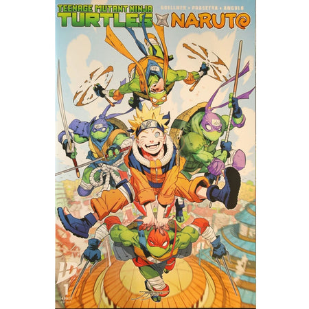 Teenage Mutant Ninja Turtles X Naruto: #1 2 3 4 [CVR A Set] 2024 Comics IDW Publishing