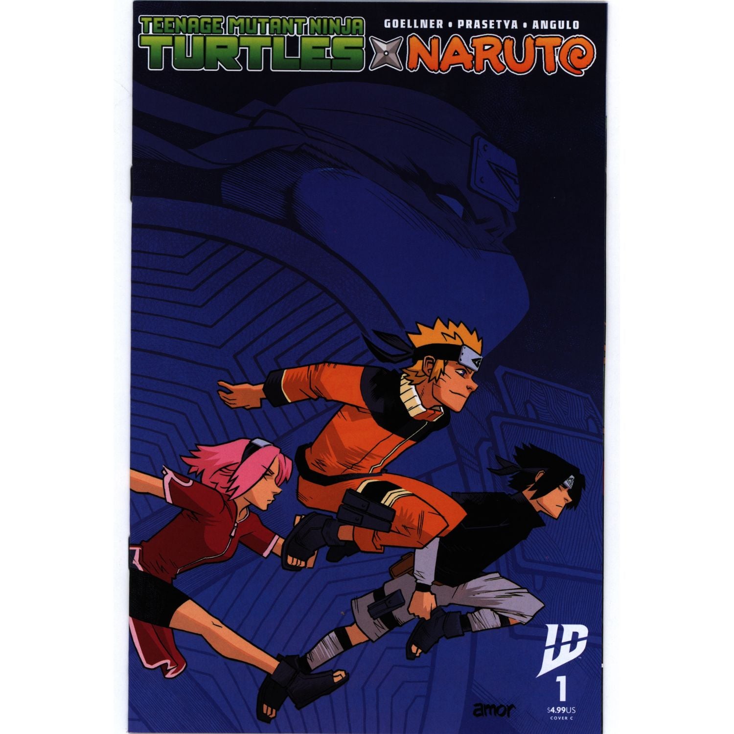 Teenage Mutant Ninja Turtles X Naruto: #1 2 3 4 [CVR C Set] 2024