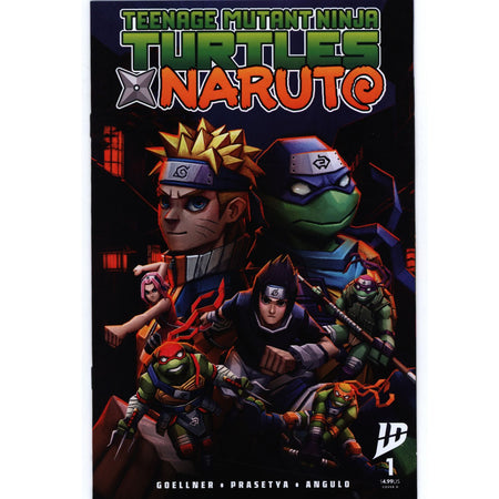 Teenage Mutant Ninja Turtles X Naruto: #1 2 3 4 [CVR D Set] 2024 Comics IDW Publishing