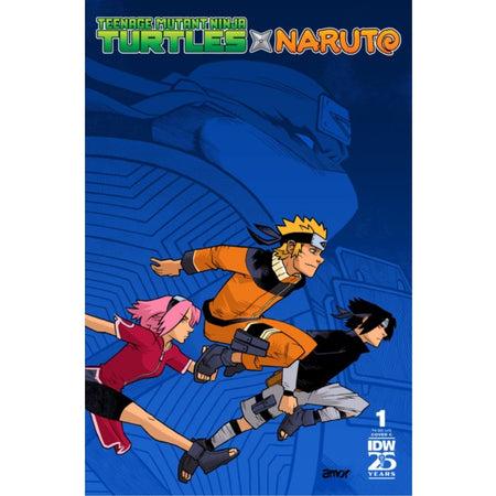 Teenage Mutant Ninja Turtles X Naruto: #1 [John Amor CVR C] 2024 Comics IDW Publishing