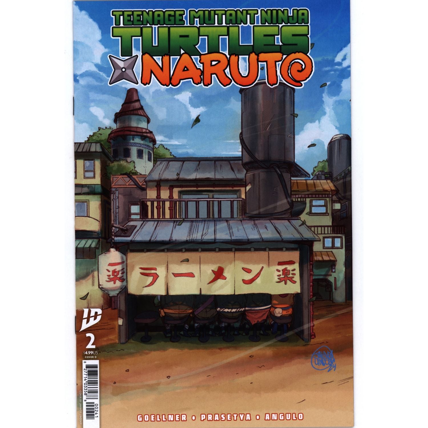 NARUTO 全巻＋α 1.23-4 Teenage Mutant Ninja Turtles X Naruto: #1 2 3 4 [CVR D Set] 2024