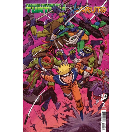 Teenage Mutant Ninja Turtles X Naruto: #2 [Edison Neo CVR B RI - 1:50] 2024 Comics IDW Publishing