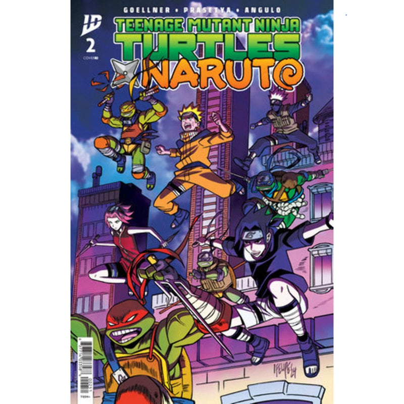 Teenage Mutant Ninja Turtles X Naruto: #2 [Felipe Smith CVR RI - 1:25] 2024 Comics IDW Publishing