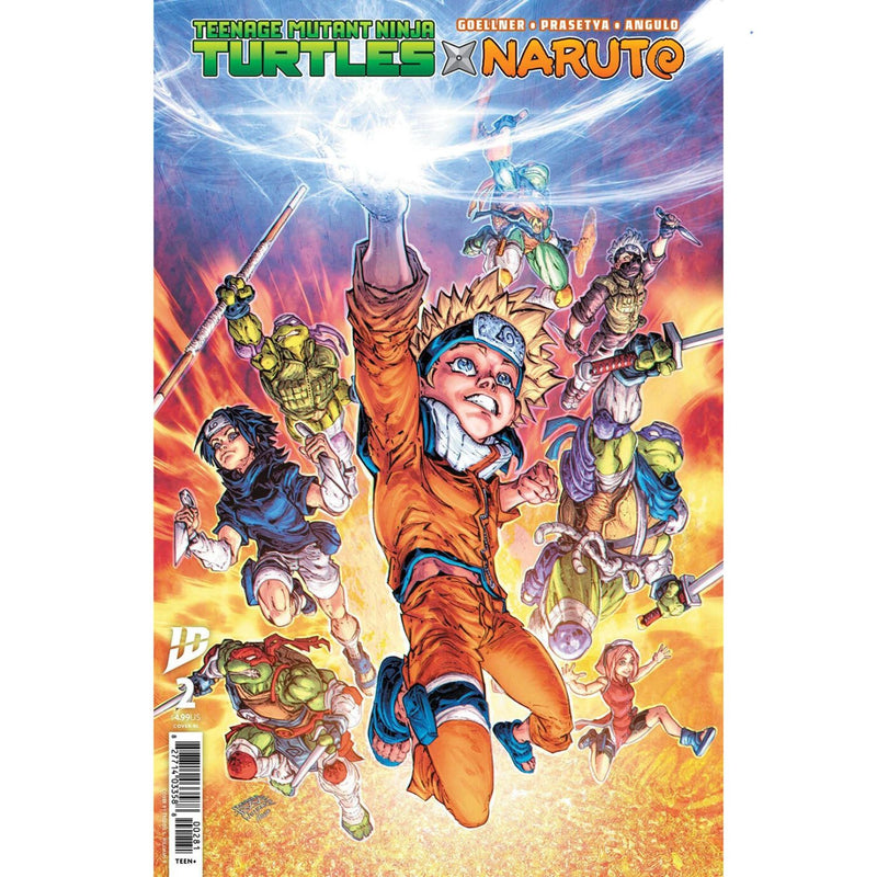 TMNT X Naruto: #2 [Freddie E. Williams II CVR RI - 1:100] 2024 Comics IDW Publishing