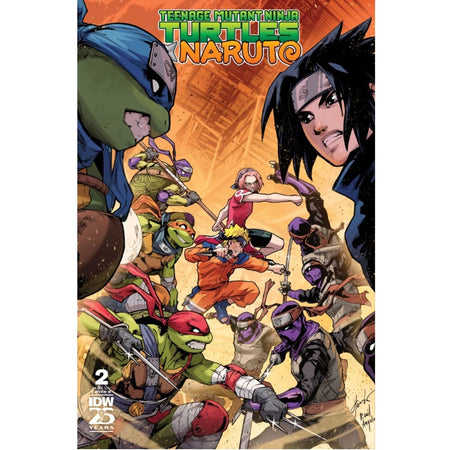 Teenage Mutant Ninja Turtles X Naruto: #2 [Hendry Prasetya CVR B] 2024 Comics IDW Publishing