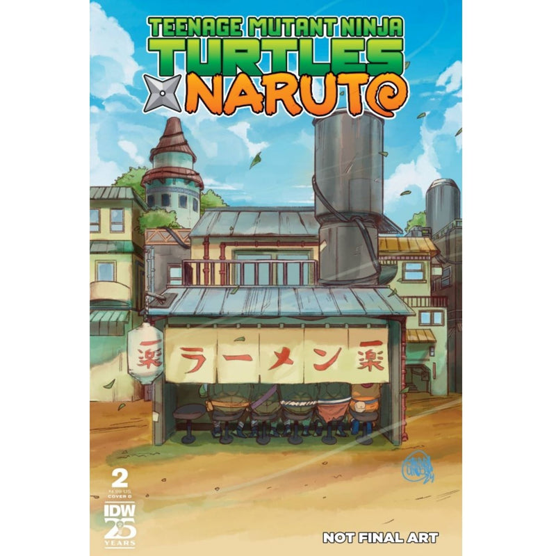 Teenage Mutant Ninja Turtles X Naruto: #2 [Jahnoy Lindsay CVR D] 2024