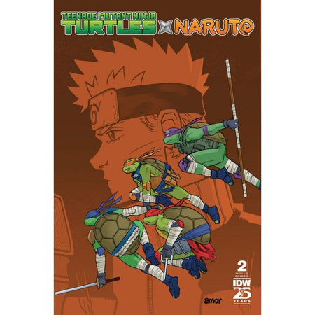 Teenage Mutant Ninja Turtles X Naruto: #2 [John Amor CVR C] 2024 Comics IDW Publishing