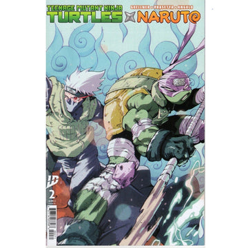 TMNT X Naruto: #2 [Ricardo López Ortiz CVR RI - 1:75] 2024 Comics IDW Publishing