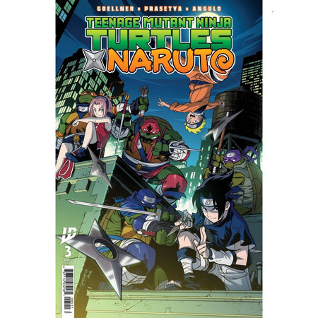 Teenage Mutant Ninja Turtles X Naruto: #3 [Randolph CVR G] 1:50 2025 Comics IDW Publishing