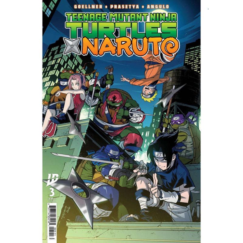 Teenage Mutant Ninja Turtles X Naruto: #3 [Randolph CVR G] 1:50 2025 Comics IDW Publishing