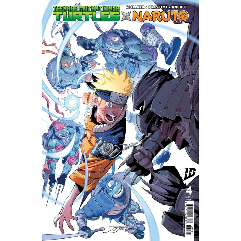 Teenage Mutant Ninja Turtles X Naruto: #1 2 3 4 [CVR A Set] 2024 Comics IDW Publishing