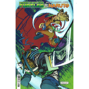 TMNT X Naruto: #4 [Vincenzo Riccardi Catalan RI CVR - 1:50] 2025 Comics IDW Publishing