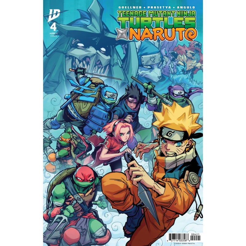 Teenage Mutant Ninja turtles X Naruto: #4 [Hendry Prasetya Cvr B] 2025