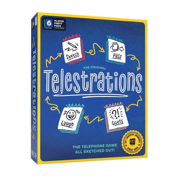 Telestrations - 6-Player Refresh [Board Game, 4-6 Players] Board Game OPGames