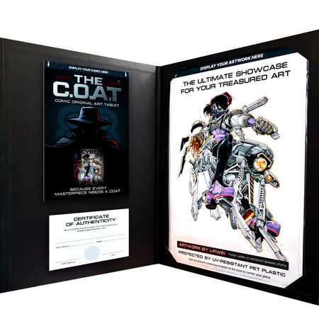 ComicCapsule The C.O.A.T. Art Display