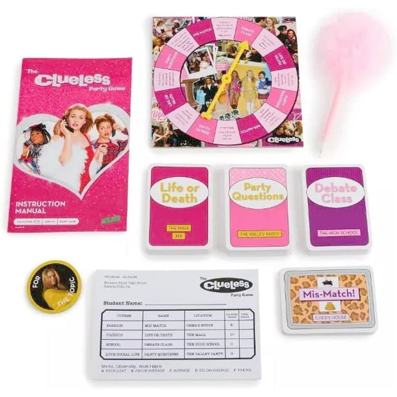 The Clueless Party Game [Board Game, 3-6 Players] Board Game WowWee