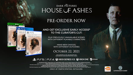 The Dark Pictures Anthology: House of Ashes [PlayStation 5] PlayStation 5 Video Game Bandai Namco   