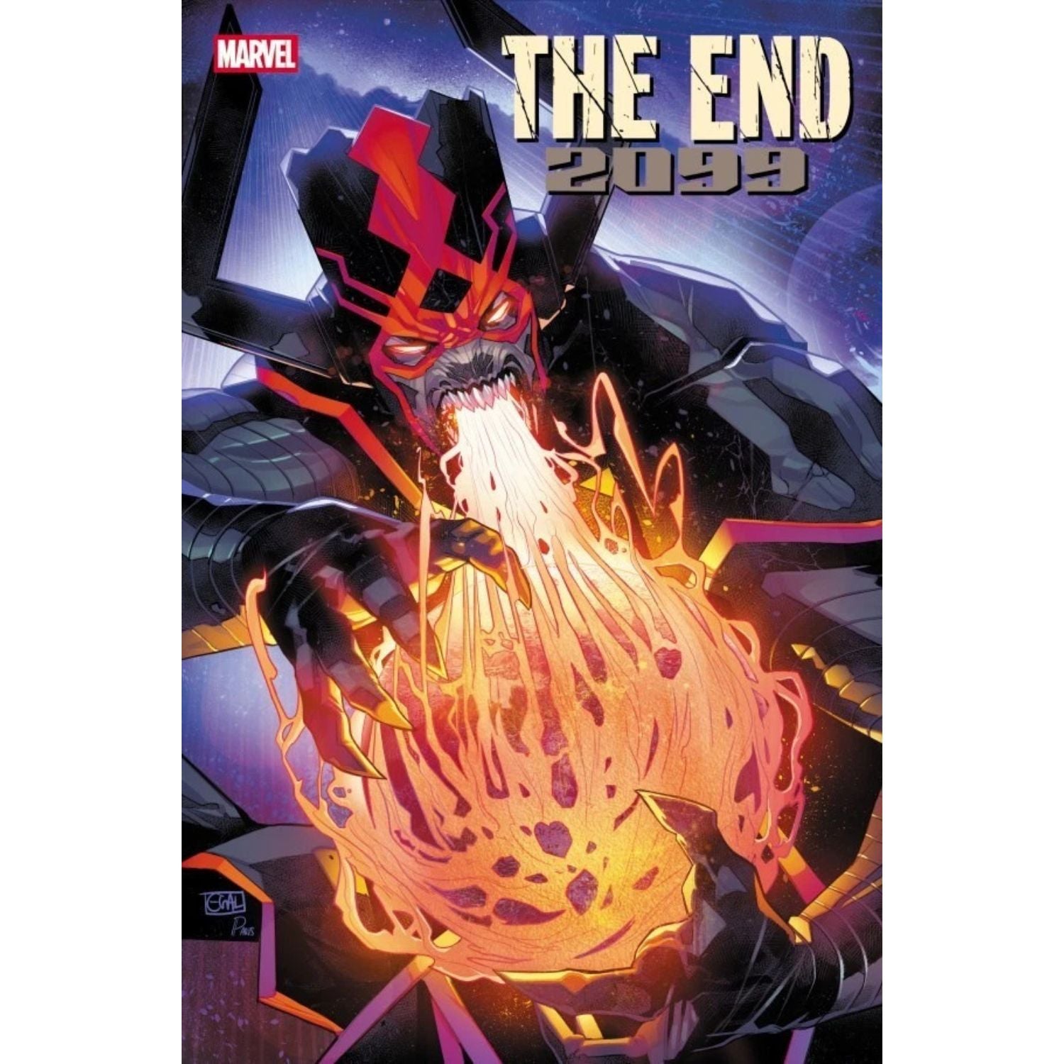 The End 2099: #1 [Edwin Galmon - 1:25] 2025 Comics Marvel Comics