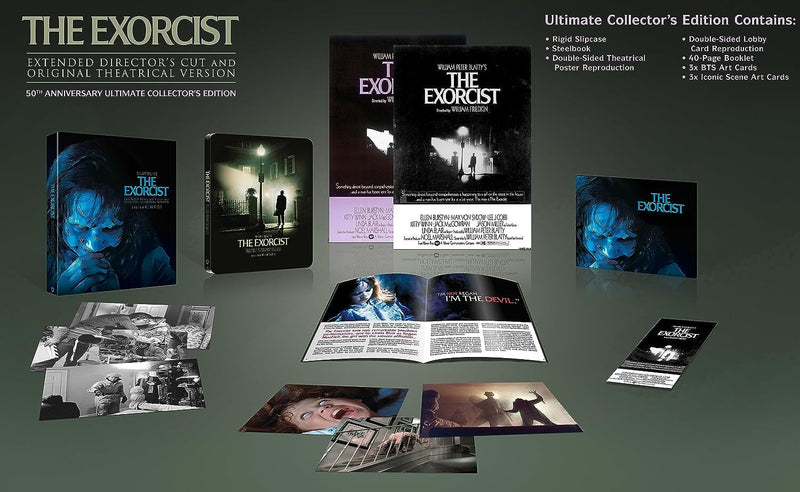 The Exorcist - 50th Anniversary Ultimate Collector's Edition [Blu-Ray + 4K UHD] Blu-Ray 4K Movie Warner Brothers   