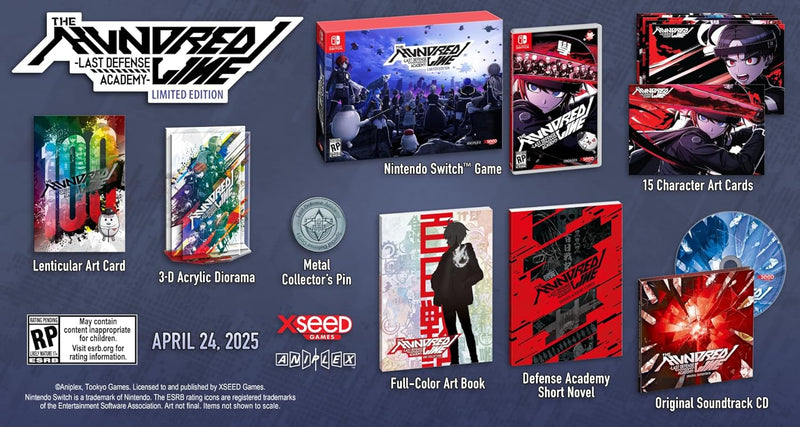 The Hundred Line: Last Defense Academy - Limited Edition [Nintendo Switch] Nintendo Switch Video Game XSEED Games