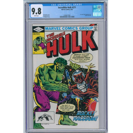 The Incredible Hulk: #271 [CGC 9.8 Al Milgrom CVR] 1982 Comics Marvel Comics