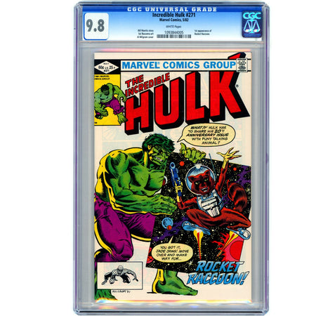 The Incredible Hulk: #271 [Al Milgrom CGC 9.8] 1982 Comics Marvel Comics