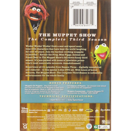 The Muppet Show: Season 3 [DVD] DVD Box Set / Series ABC Studios   