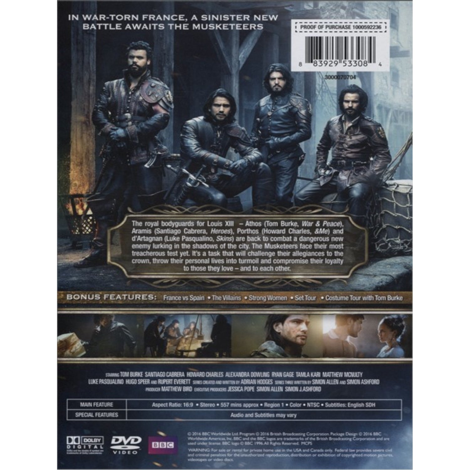 (未使用･未開封品)　Musketeers - The Complete Collection(Season1-3)[DVD] [Import] 0pbj0lf Amazon.co.jp: Musketeers - The Complete Collection(Season1-3)[DVD