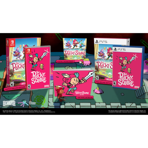 Nintendo Switch The Plucky Squire Deluxe Edition switch The Plucky Squire Deluxe Edition - Switch : Amazon.pl: Gry wideo