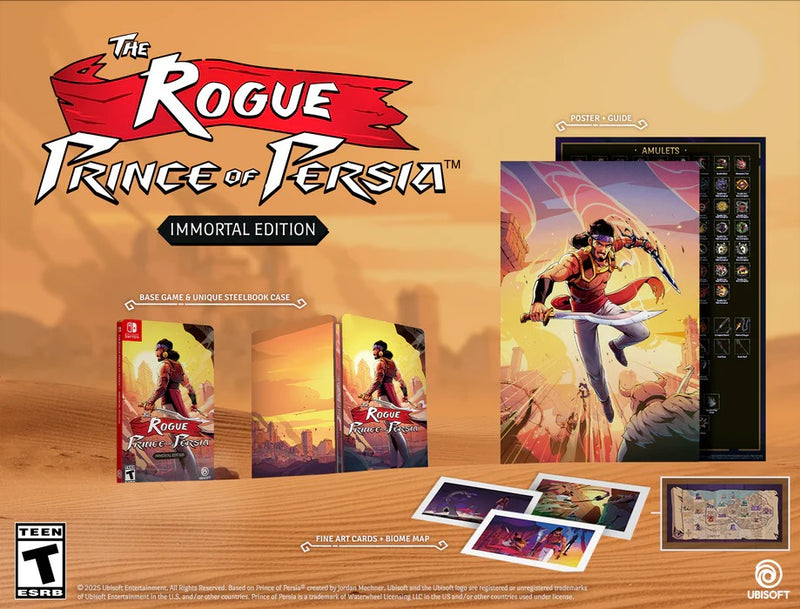 The Rogue Prince of Persia Immortal Edition [Nintendo Switch] Nintendo Switch Video Game Ubisoft
