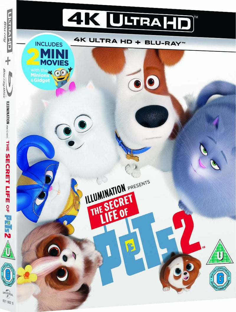 The Secret Life of Pets 2 [Blu-Ray + 4K UHD] Blu-Ray 4K Movie Universal   