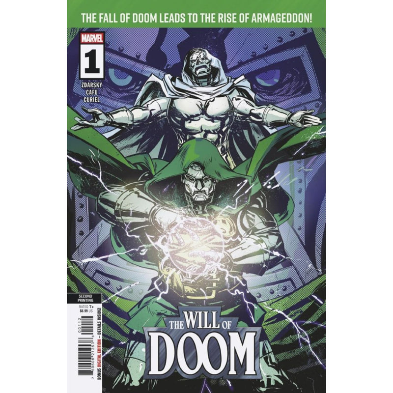 The Will Of Doom: #1 [Sanford Greene 2nd Printing CVR J] 2025 Comics Marvel Comics