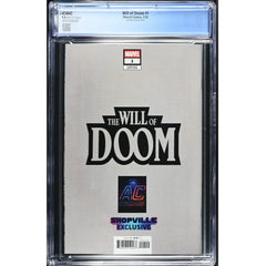 The Will Of Doom: #1 [Tiago Da Silva CGC 9.8 AC Comics/Shopville Exclusive CVR] 2026