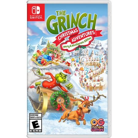The Grinch Christmas Adventure: Merry & Mischievous Edition [Nintendo Switch] Nintendo Switch Video Game Outright Games