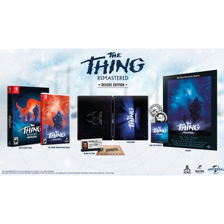 The Thing: Remastered - Deluxe Edition [Nintendo Switch] Nintendo Switch Video Game Atari