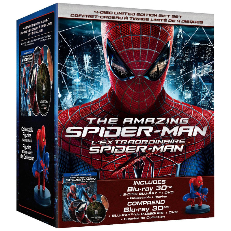 The Amazing Spider-Man 3D - Limited Edition Collector's Set + Figurine [Blu-Ray] Blu-Ray Collector Marvel   