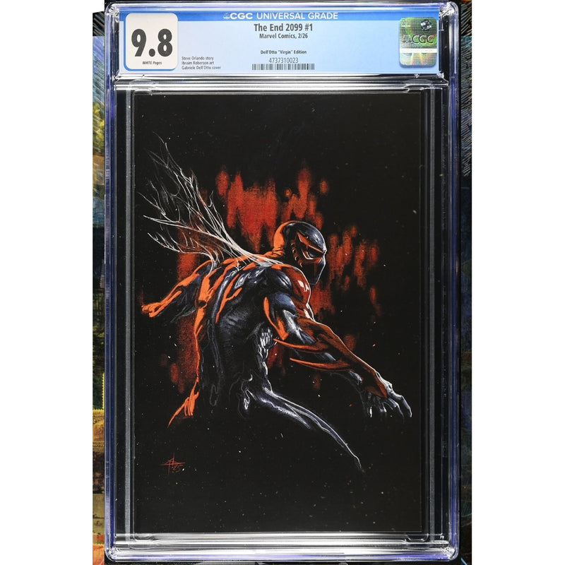 The End 2099: #1 [Gabriele Dell'Otto CGC 9.8 Virgin CVR E - 1:100] 2025 Comics Marvel Comics