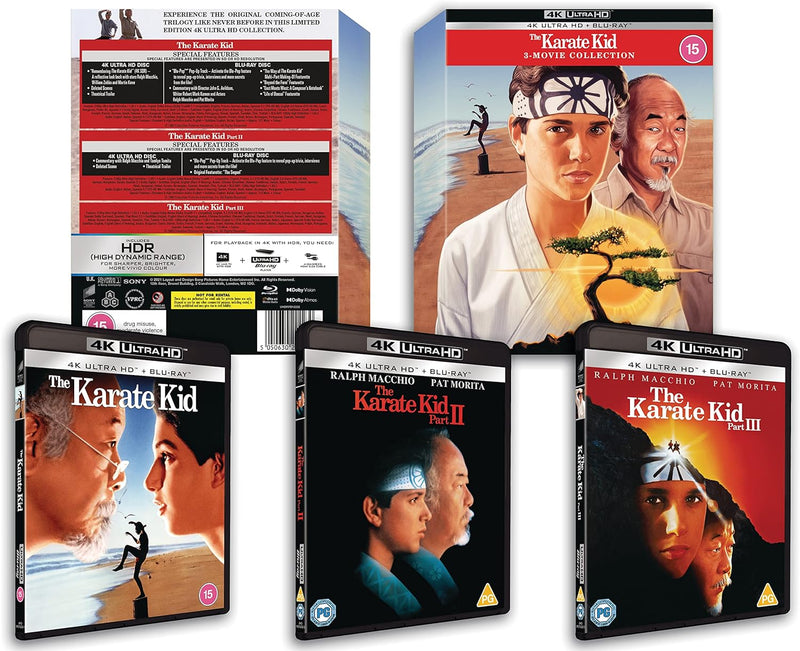 The Karate Kid Collection (4K UHD/Blu-ray Combo) [Blu-Ray] DVDs & Blu-Rays Sony Pictures   