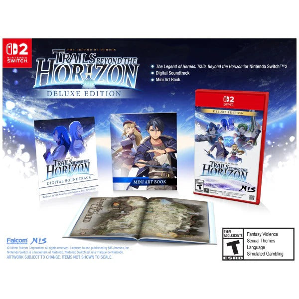 The Legend of Heroes: Trails Beyond the Horizon: Deluxe Edition [Nintendo Switch 2] Nintendo Switch 2 Video Game NIS America