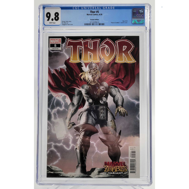 Thor: #5 [CGC 9.8 Jung-Geun Yoon CVR C] 2020 Comics Marvel Comics